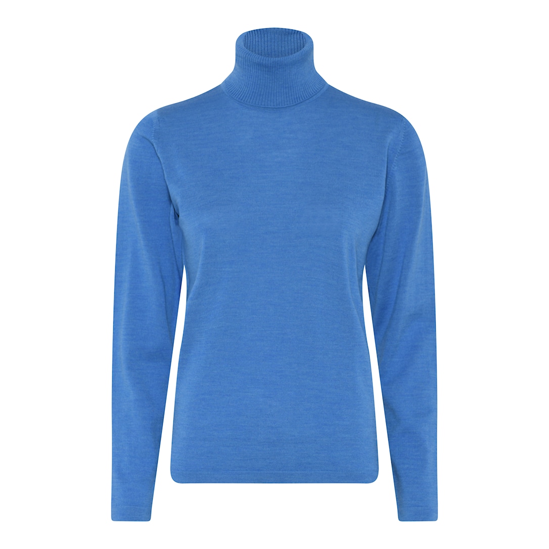 MICHA Strik Uld - Azure Blå - XXL