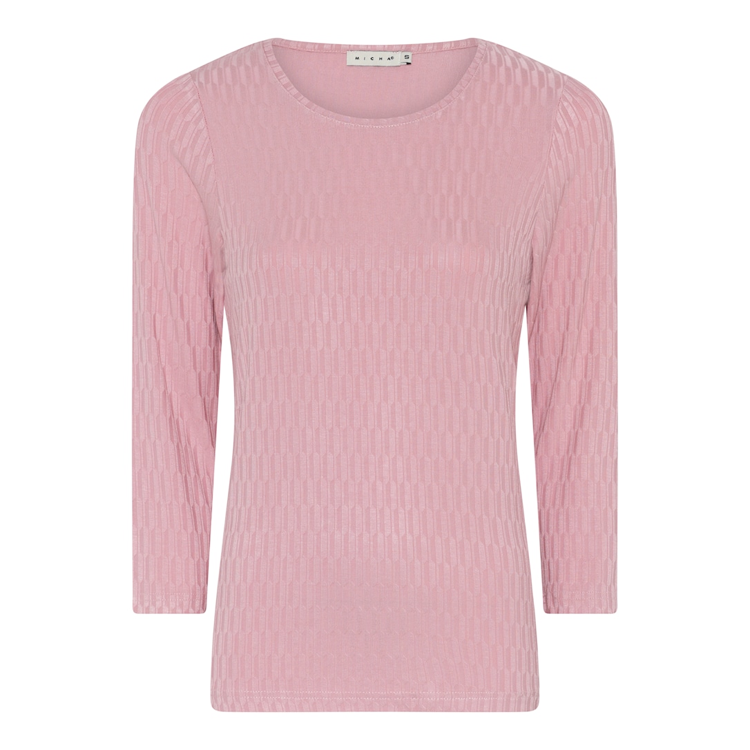 MICHA T-shirt Ny Bomuld - Rosa - L