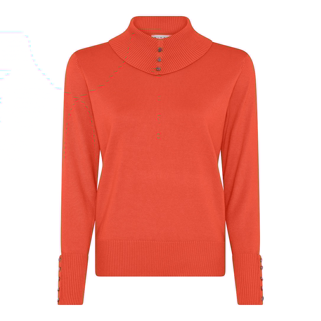 MICHA Viscose Strik - Orange - S