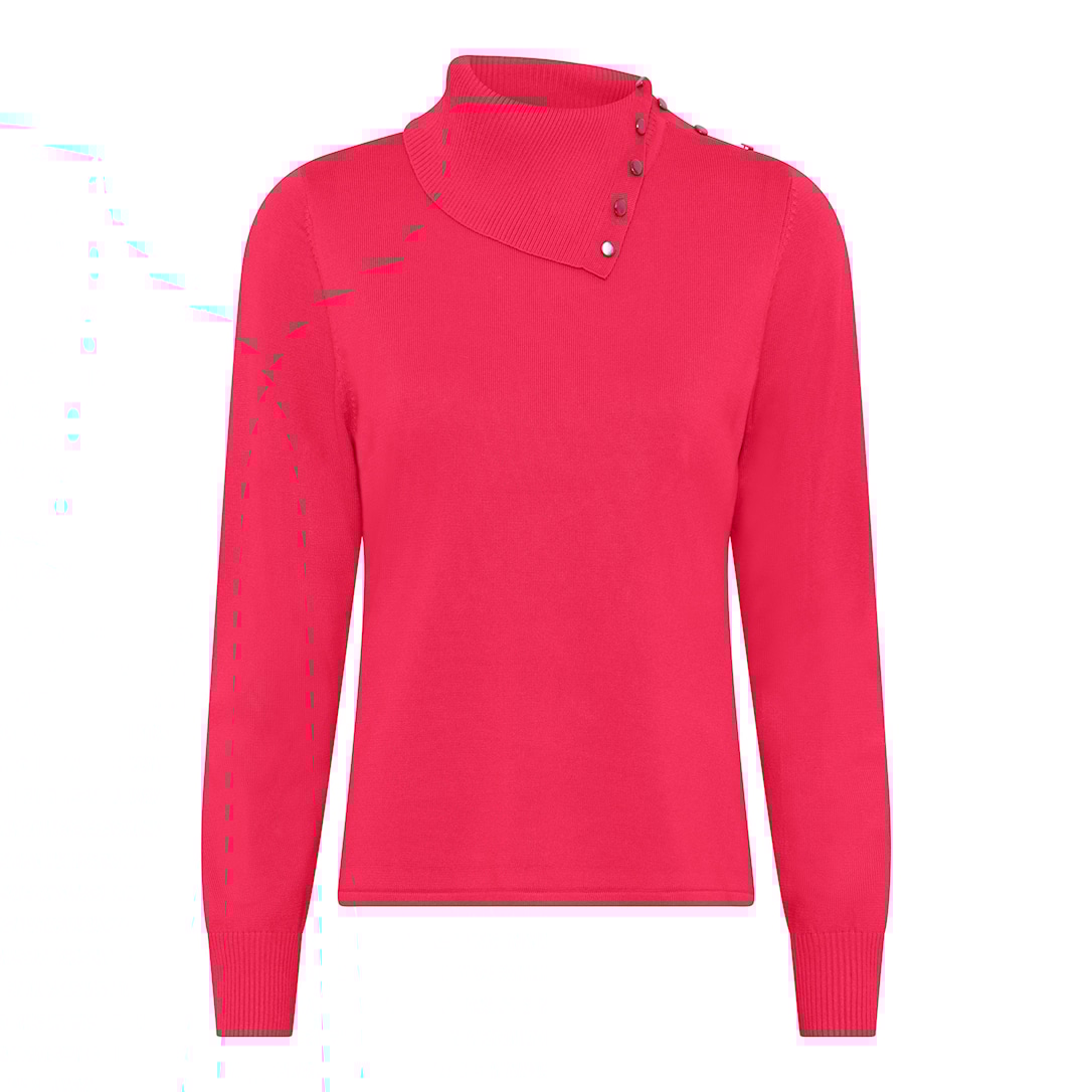 MICHA Viscose Strik - Vinterpink - L