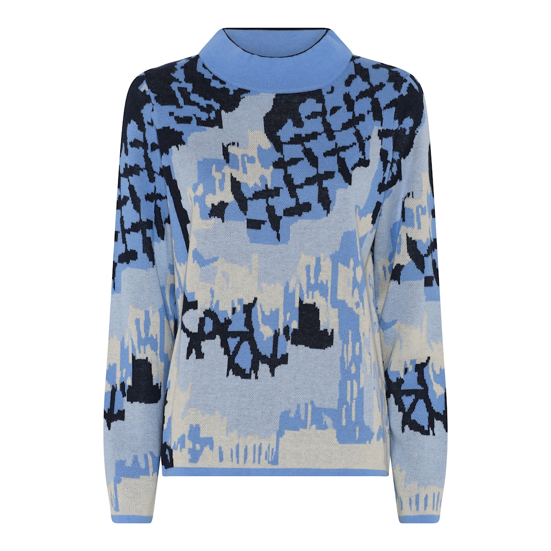 Graphic Jacquard Knit