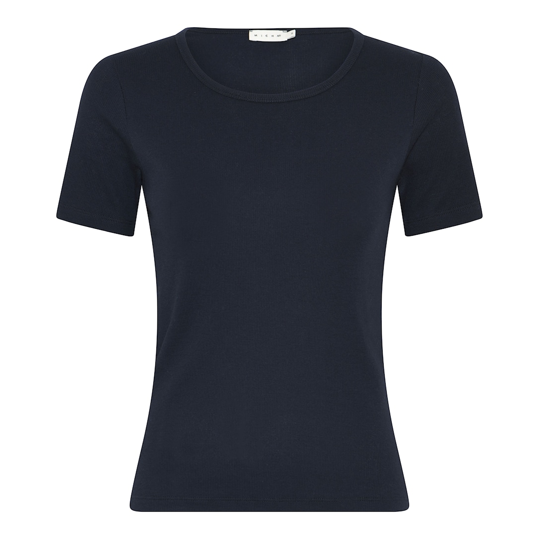 Basic Fine Rib T-shirt