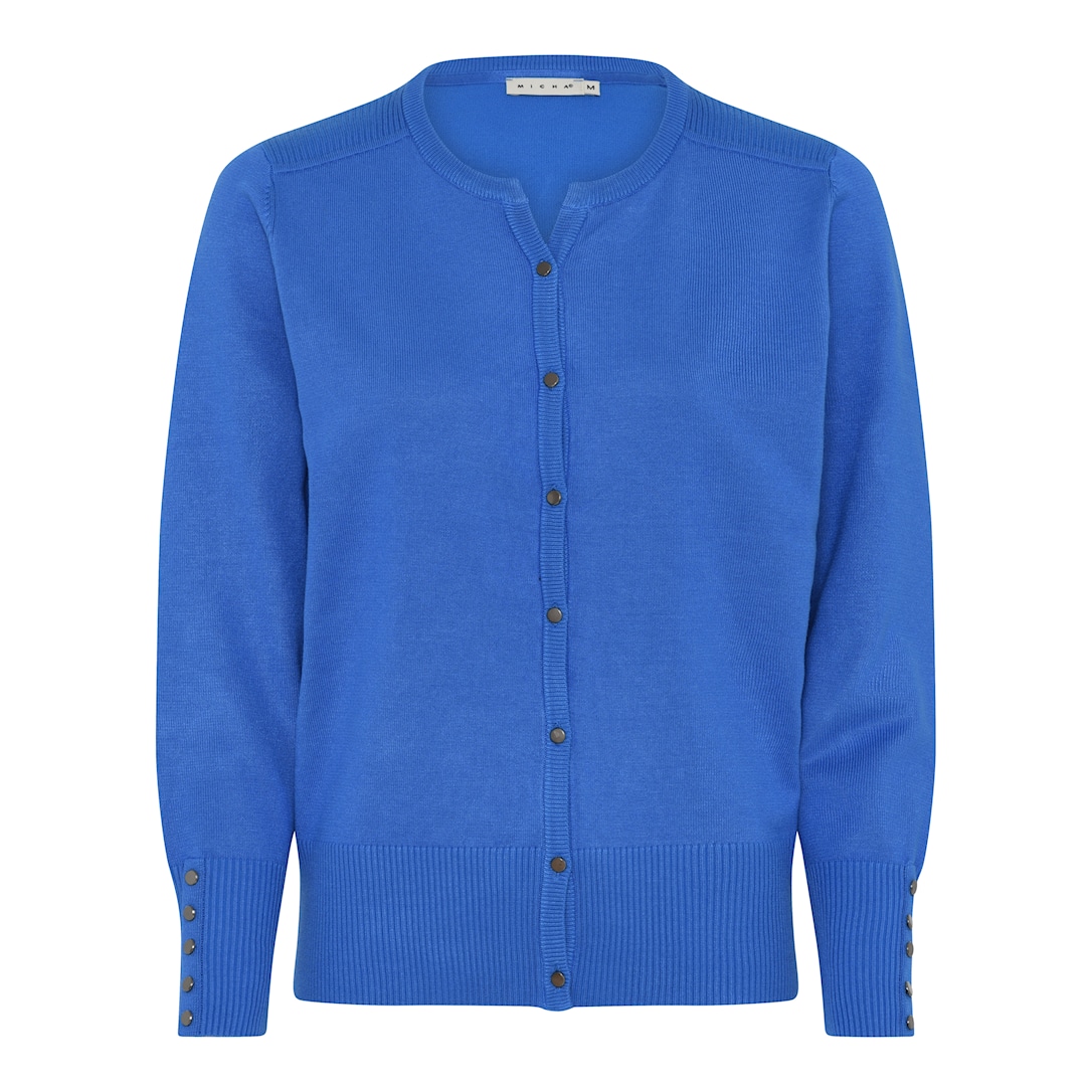 MICHA Viscose Strik - Koboltblå - XL