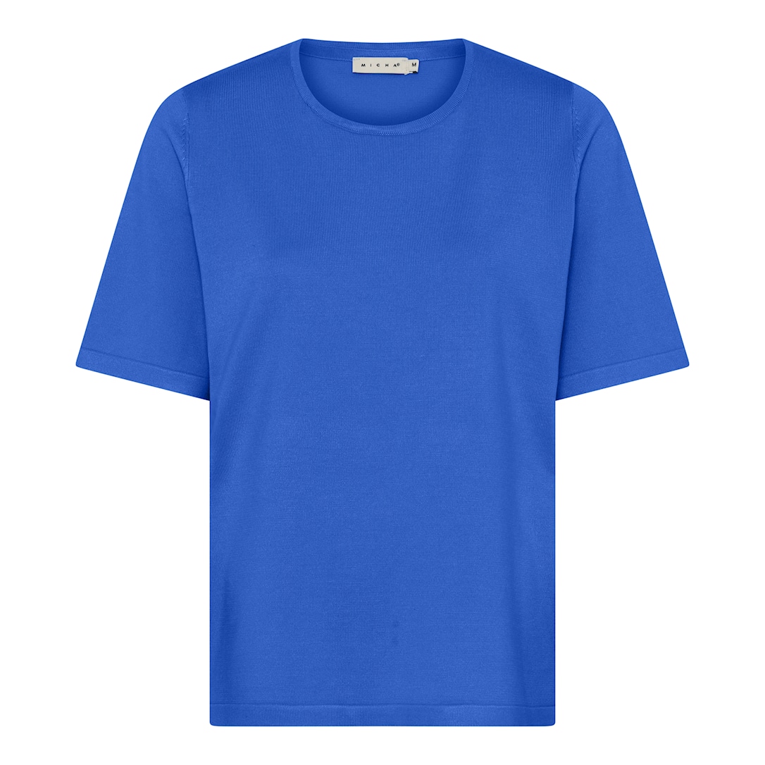 MICHA Viscose Strik - Koboltblå - XL