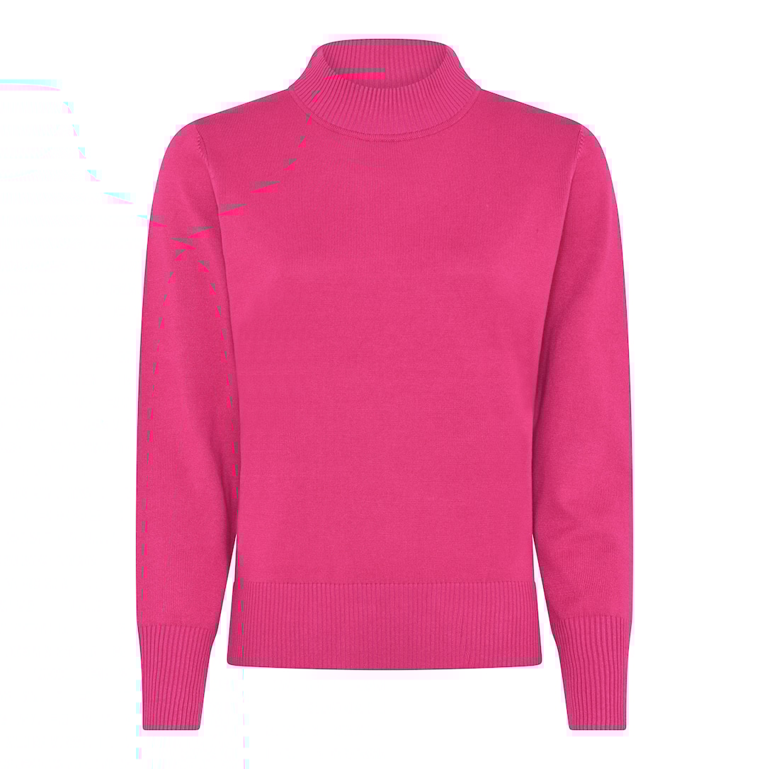 MICHA Viscose Strik - Pink - L