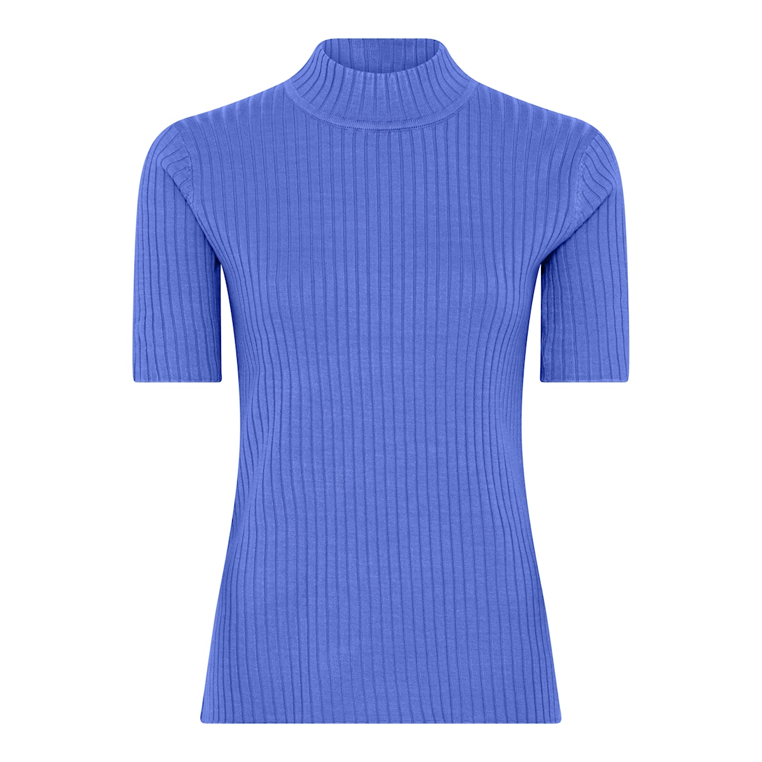 MICHA Viscose Rib Strik - Lavendel - M