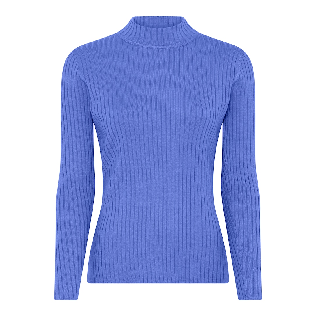 MICHA Viscose Rib Strik - Lavendel - M