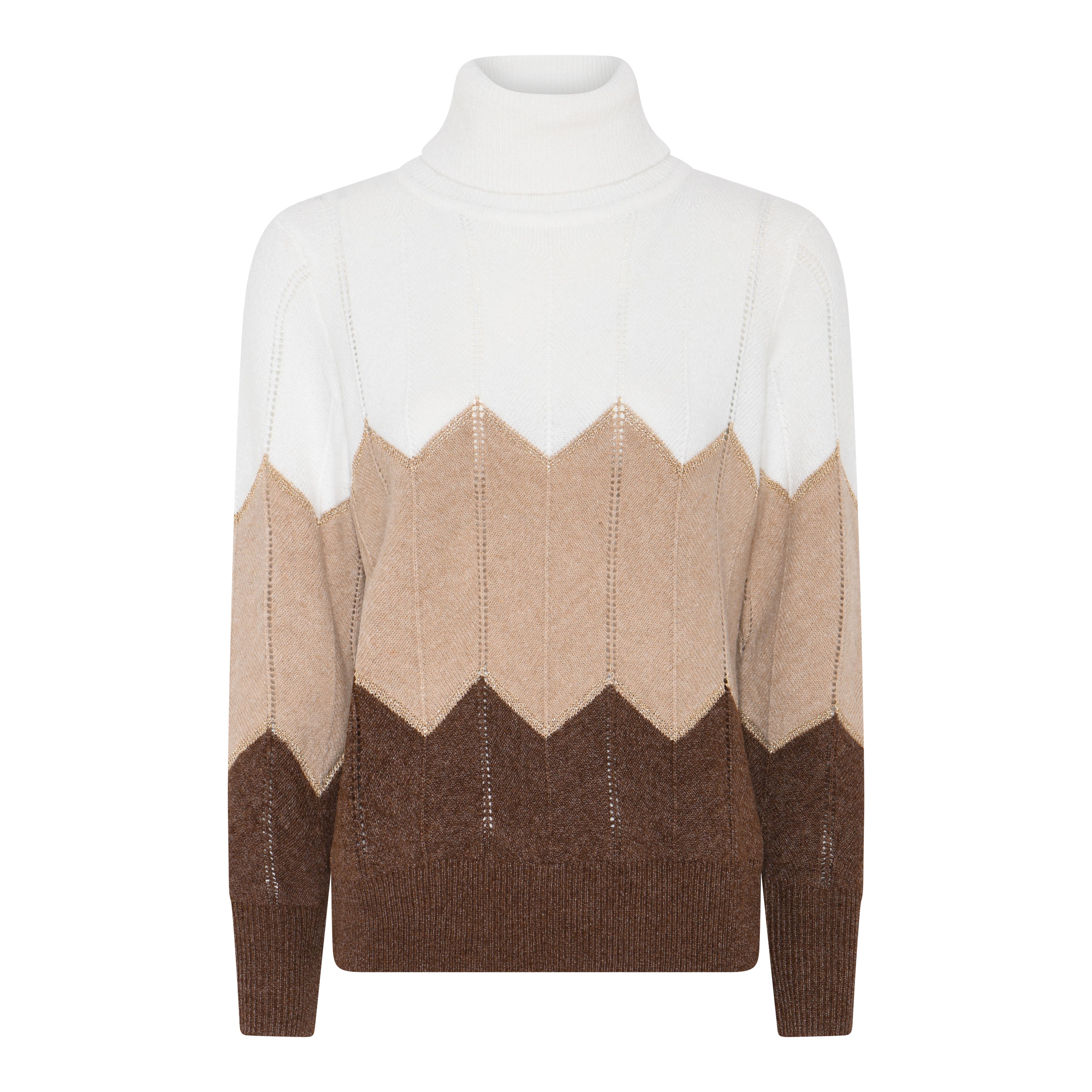 Off Whi/Camel/Cognac/Gold
