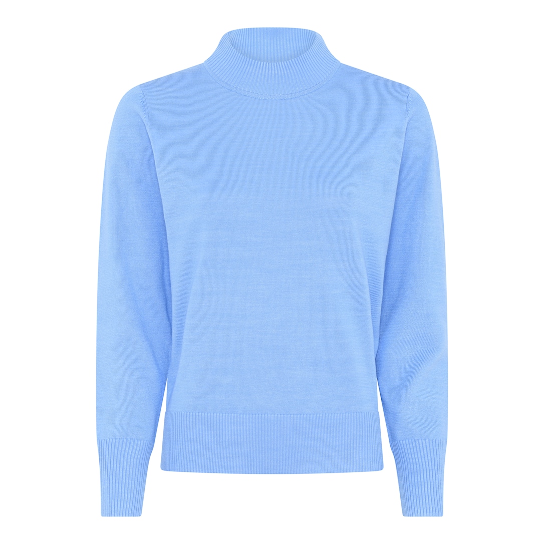 MICHA Viscose Strik - Blå - L