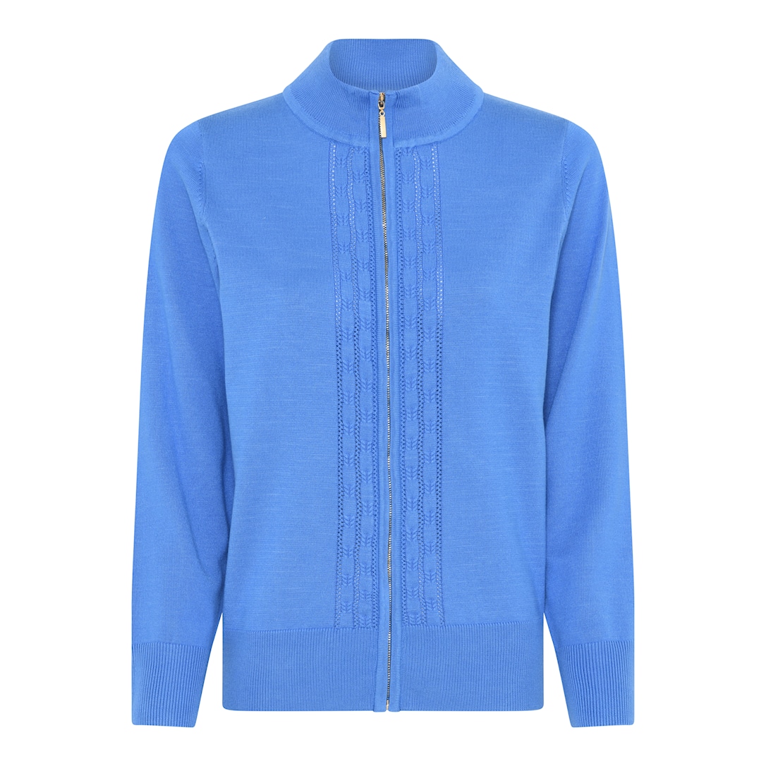 MICHA Eco Vero Forårs Strik - Blå - S