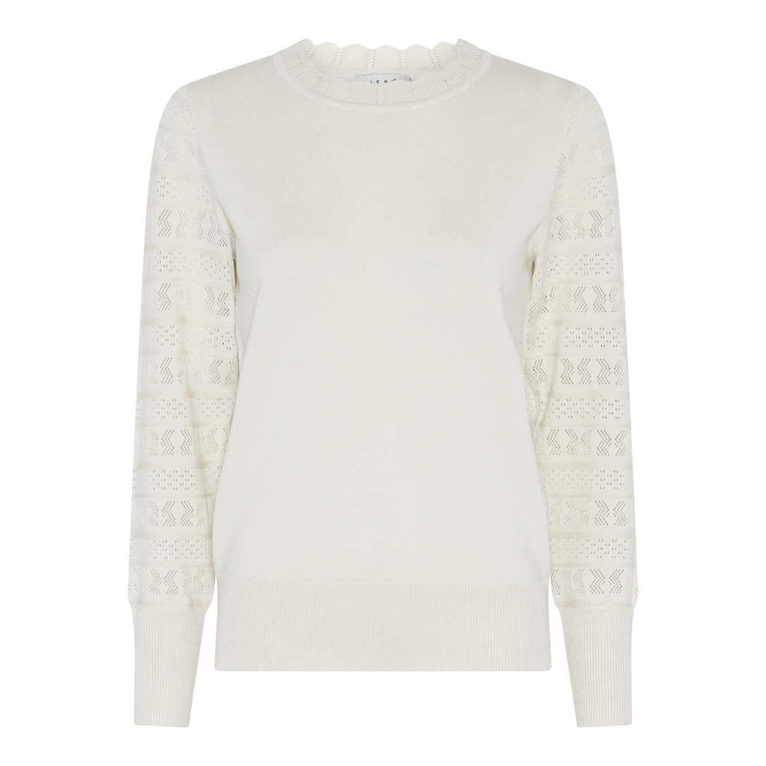 MICHA Eco Vero Forårs Strik - Offwhite - XS