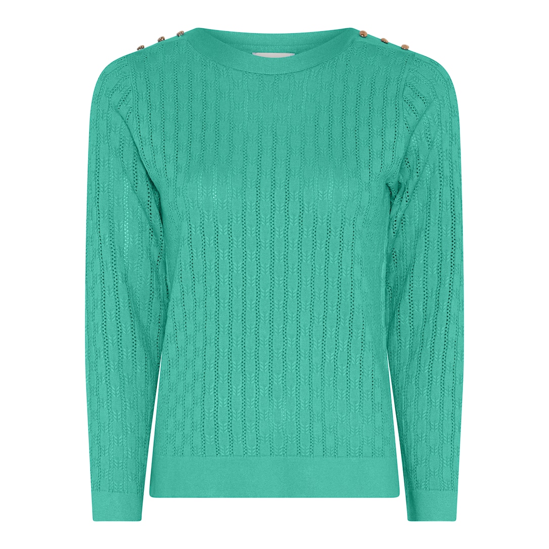 MICHA Eco Vero Forårs Strik - Frisk Grøn - M