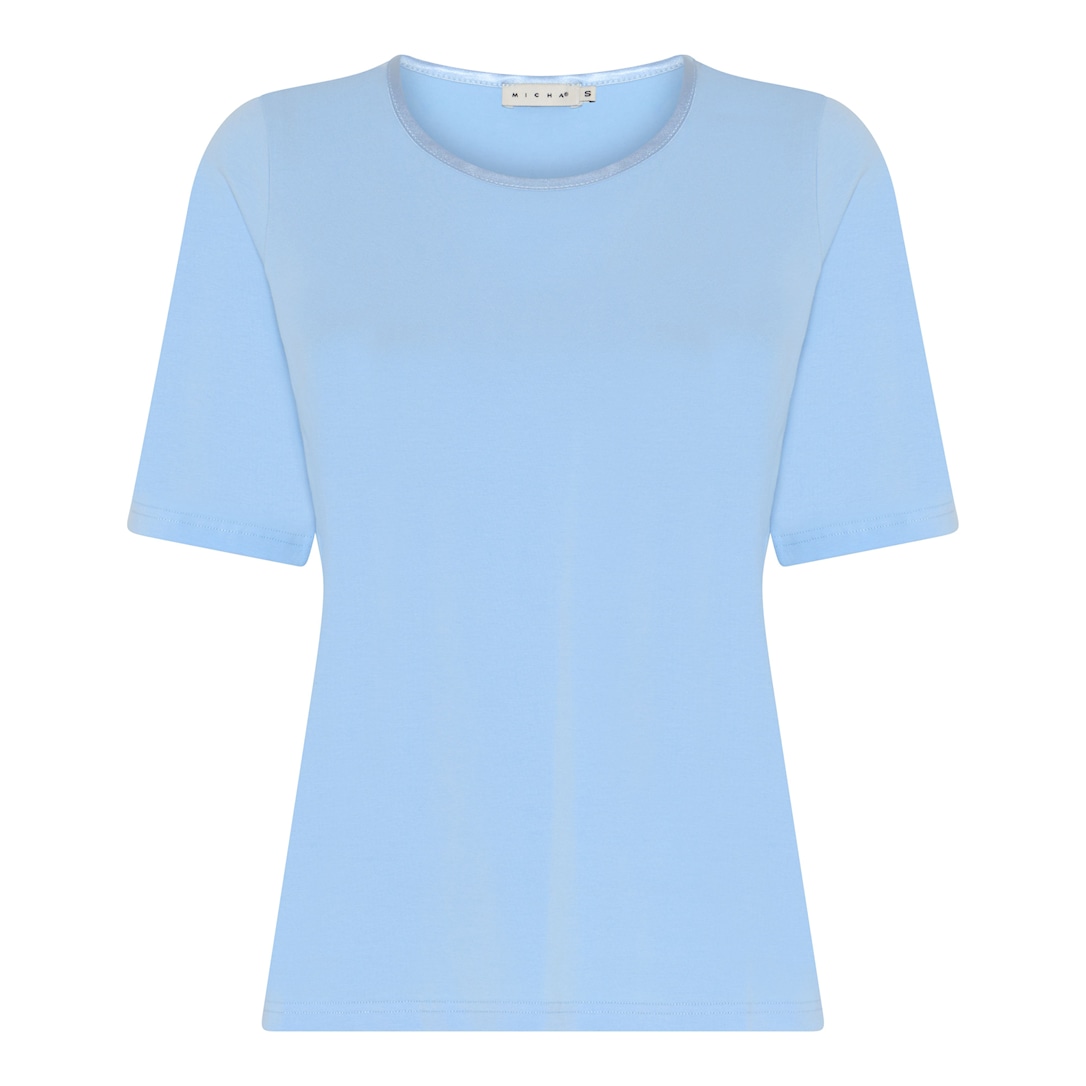 MICHA T-shirt Forårs Modal - Himmelblå - S