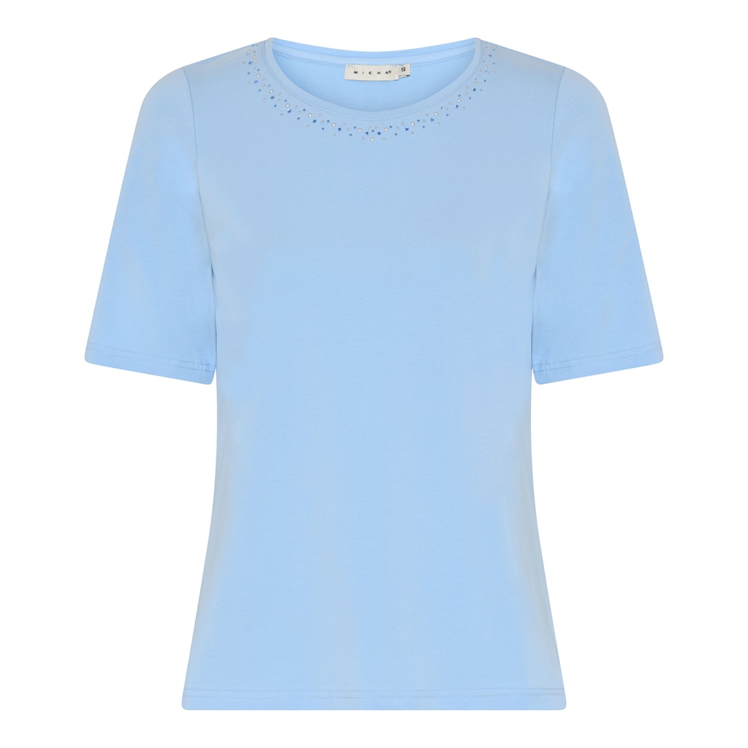 MICHA T-shirt Forårs Modal - Himmelblå - XL