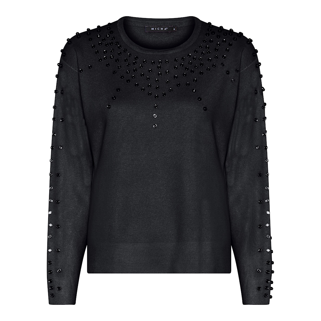 MICHA Milano Forårs Strik - Navy - M