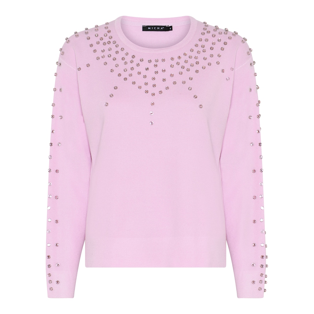 MICHA Milano Forårs Strik - Rosa - M