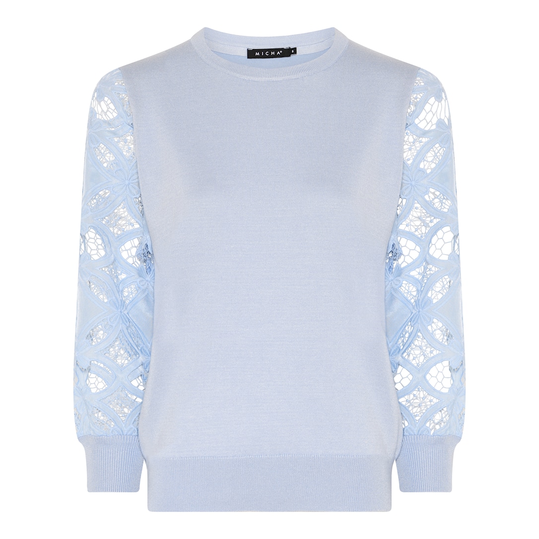 Knit with Fancy Lace