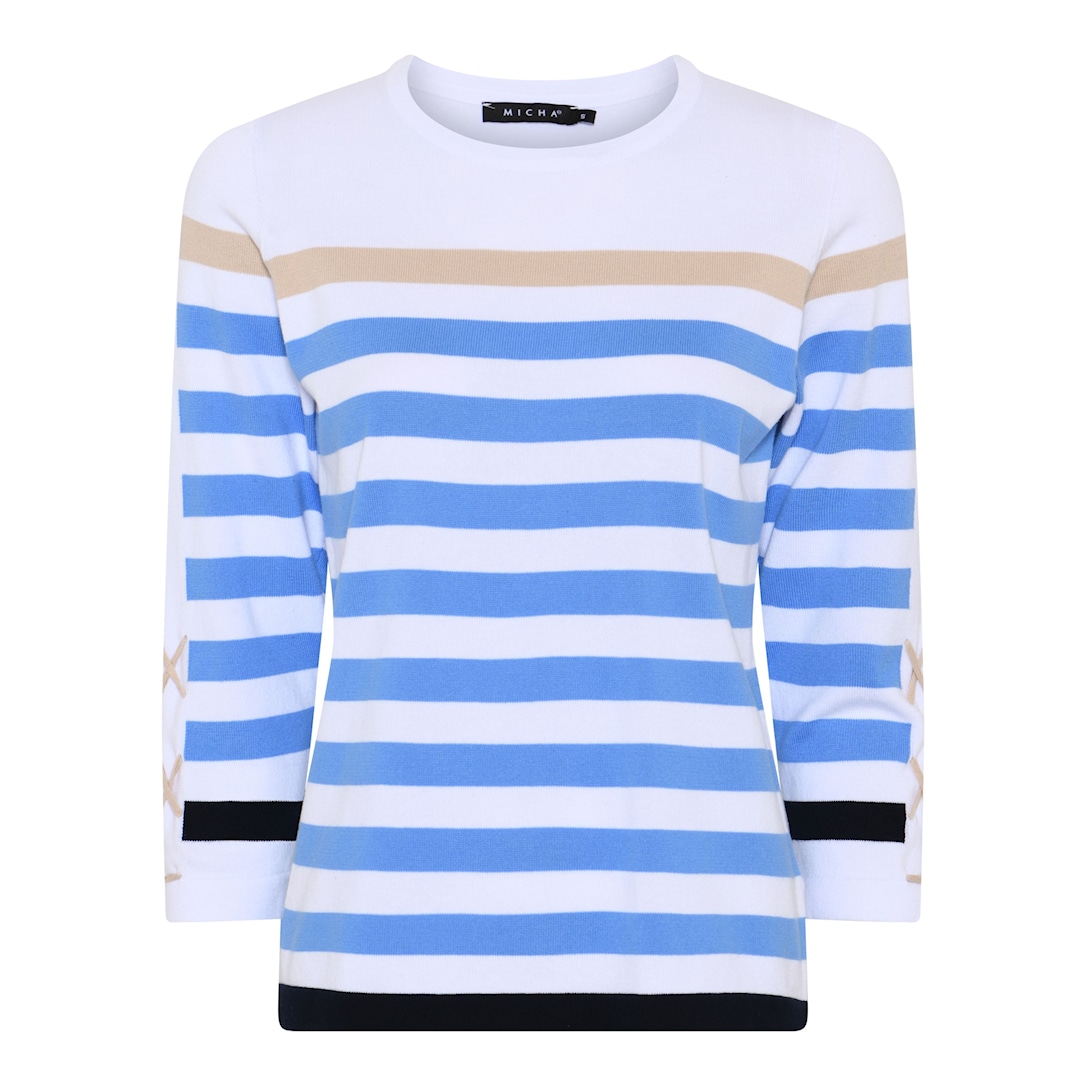 Cotton Nautical Stripe Knit
