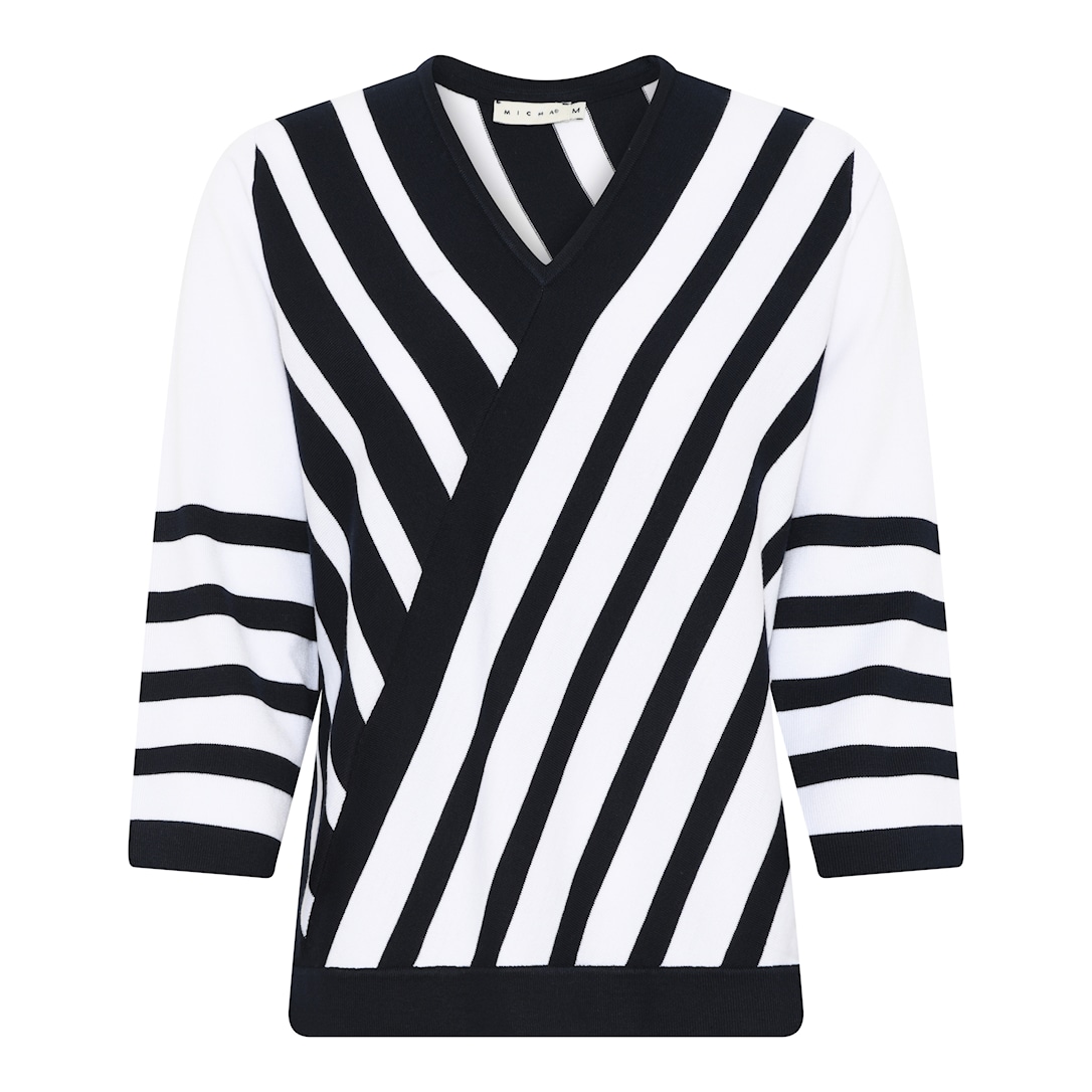 Basic Ecovero Stripe Knit