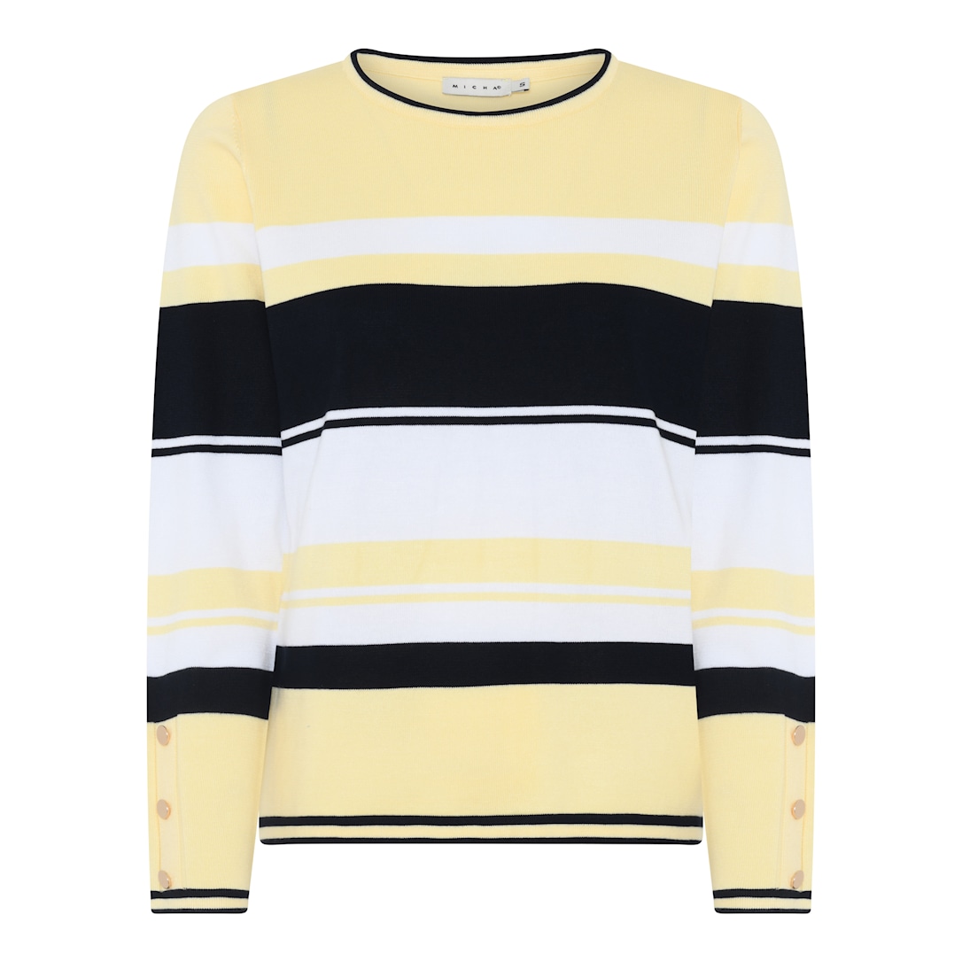 Basic Ecovero Stripe Knit