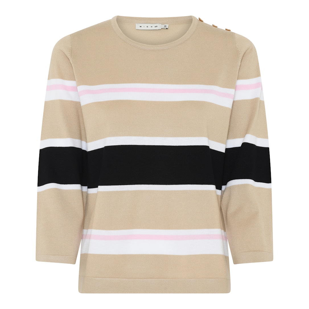 Basic Ecovero Stripe Knit