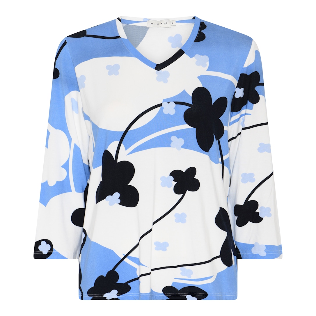 Basic Flower Print T-shirt