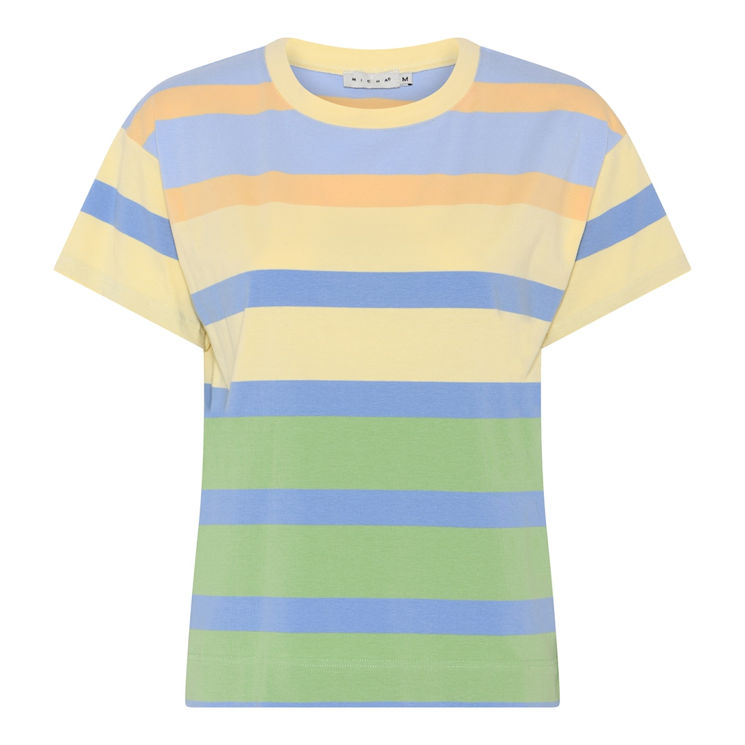 Basic Colorful Stripe T-shirt