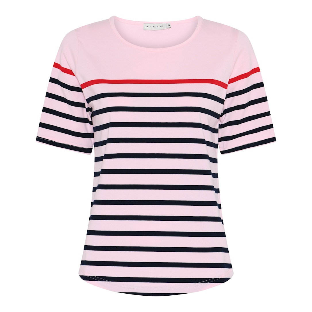 Basic Colorful Stripe T-shirt