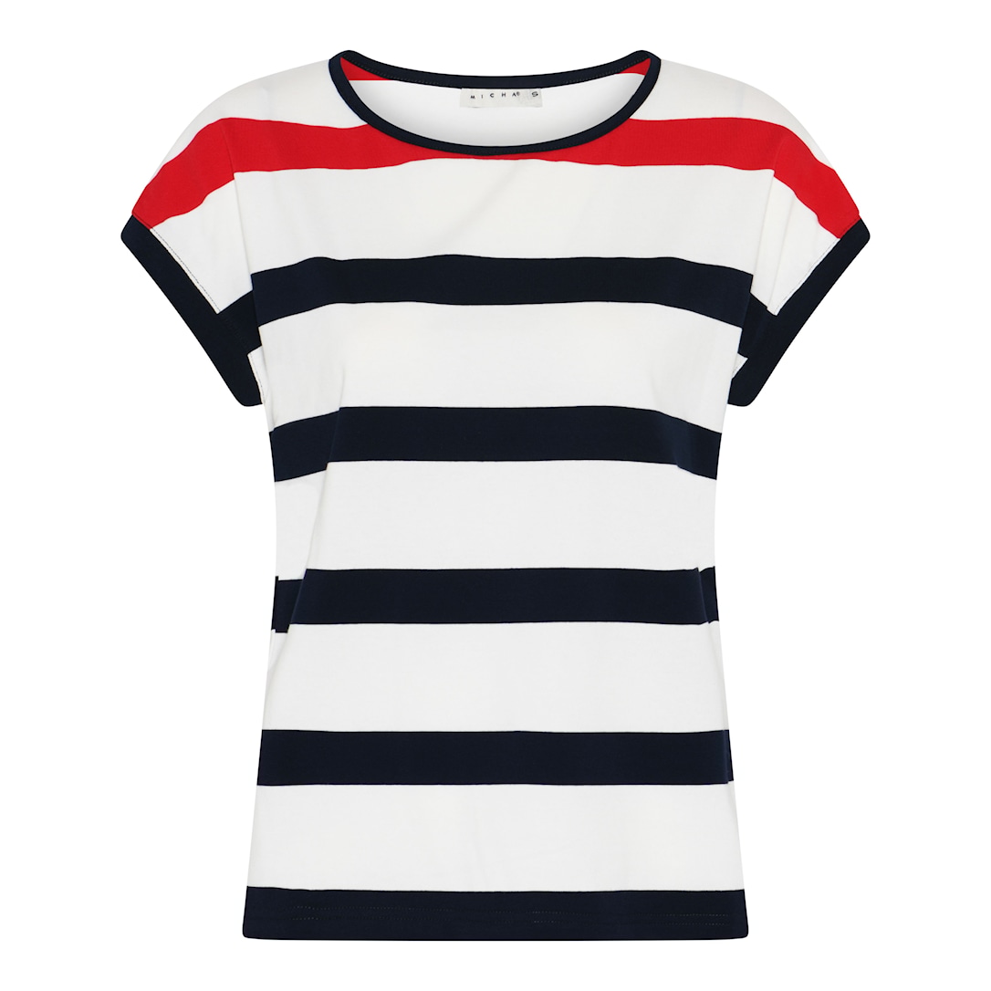 Basic Colorful Stripe T-shirt