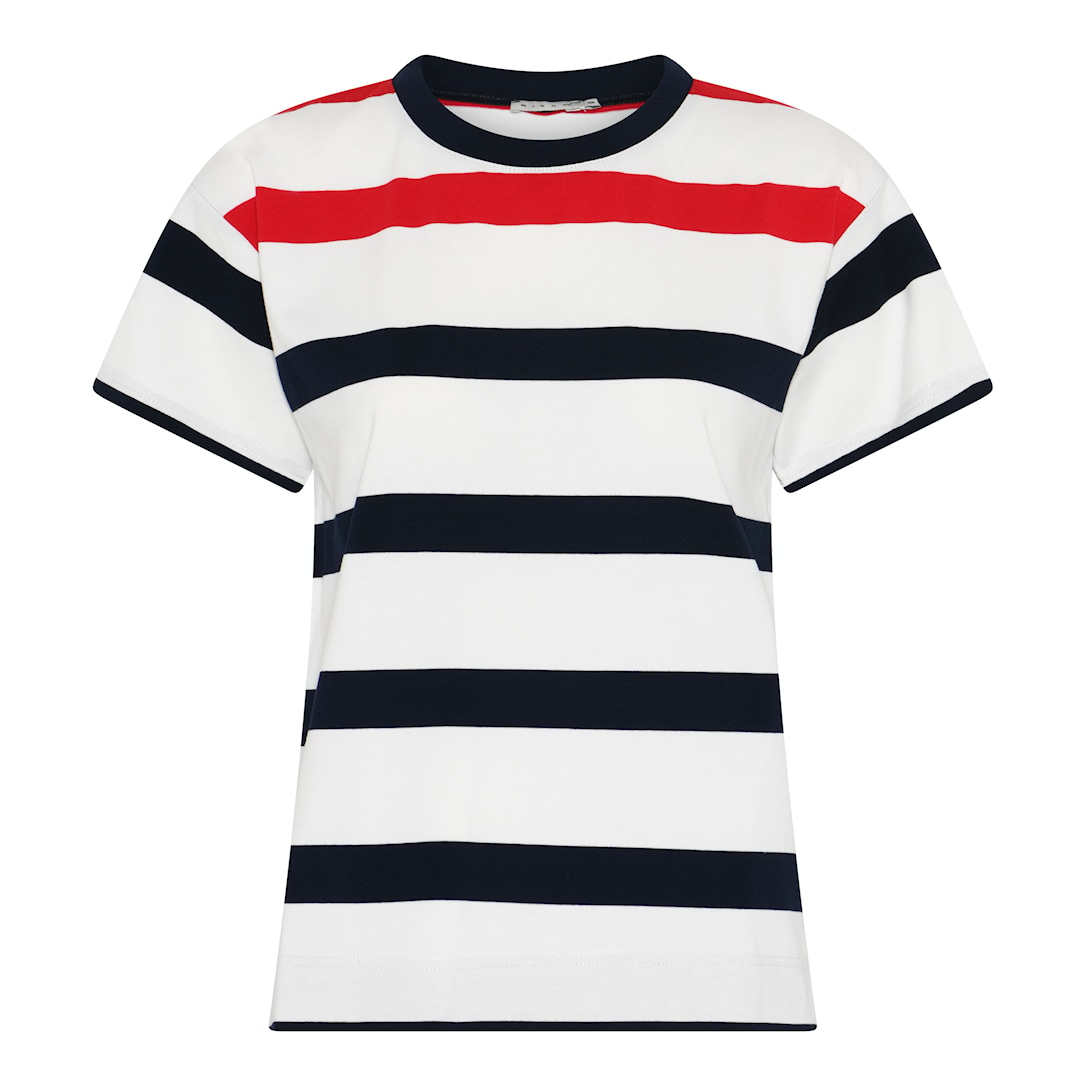 Basic Colorful Stripe T-shirt