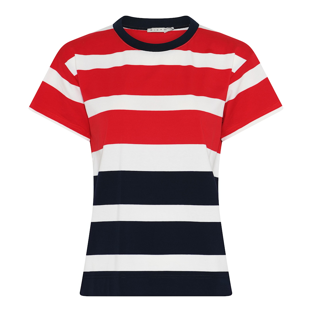 Basic Colorful Stripe T-shirt