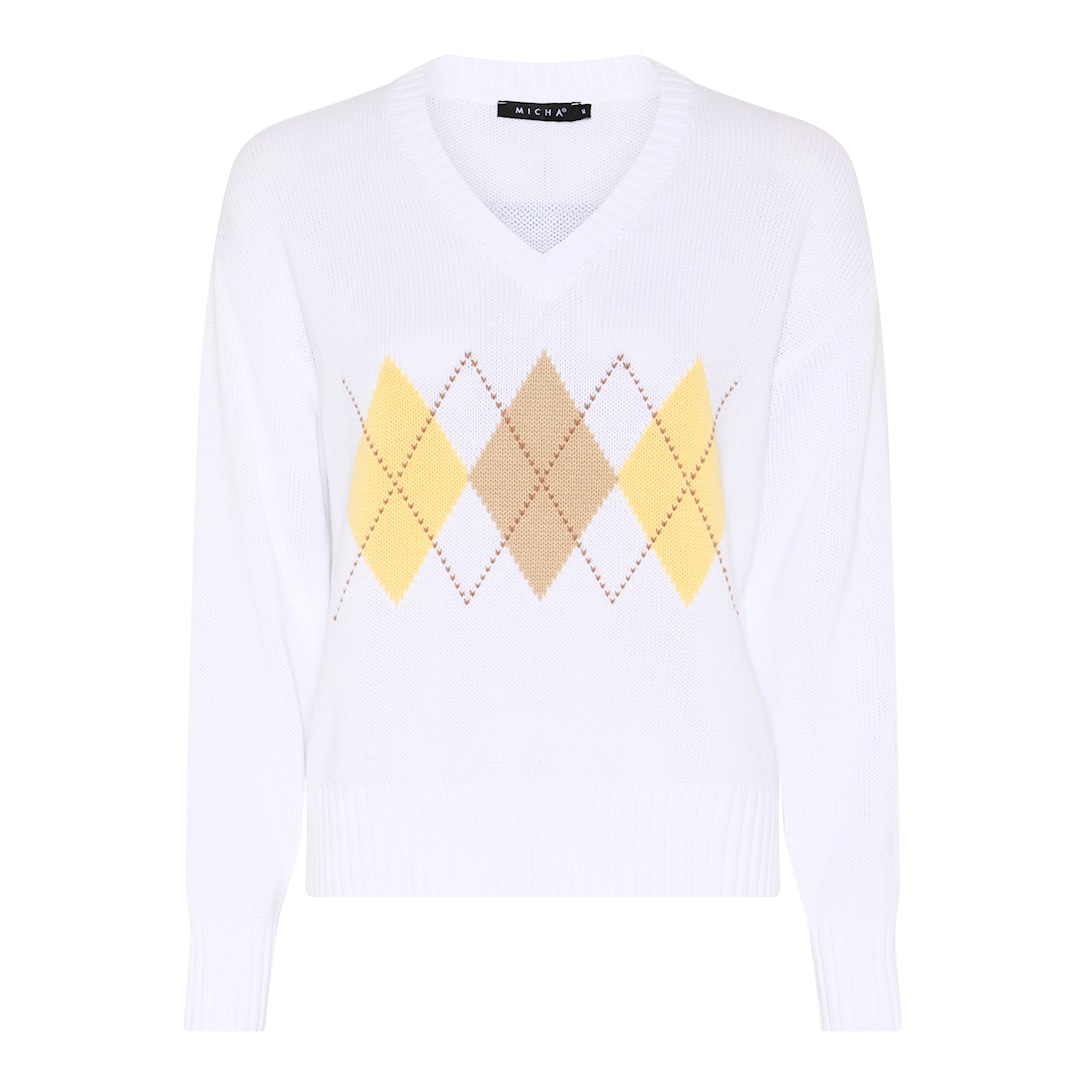 Argyle Cotton Knit