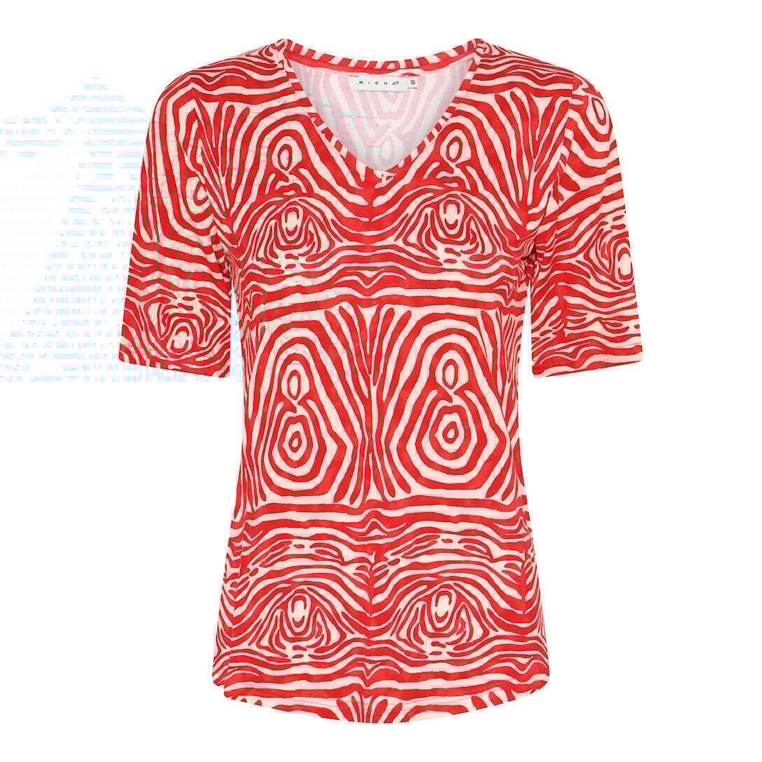 Basic Zebra Print T-shirt