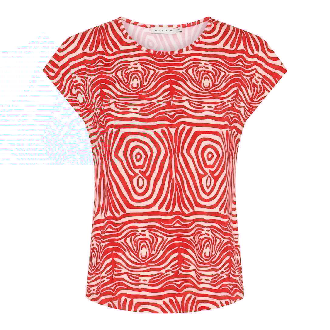 Basic Zebra Print T-shirt