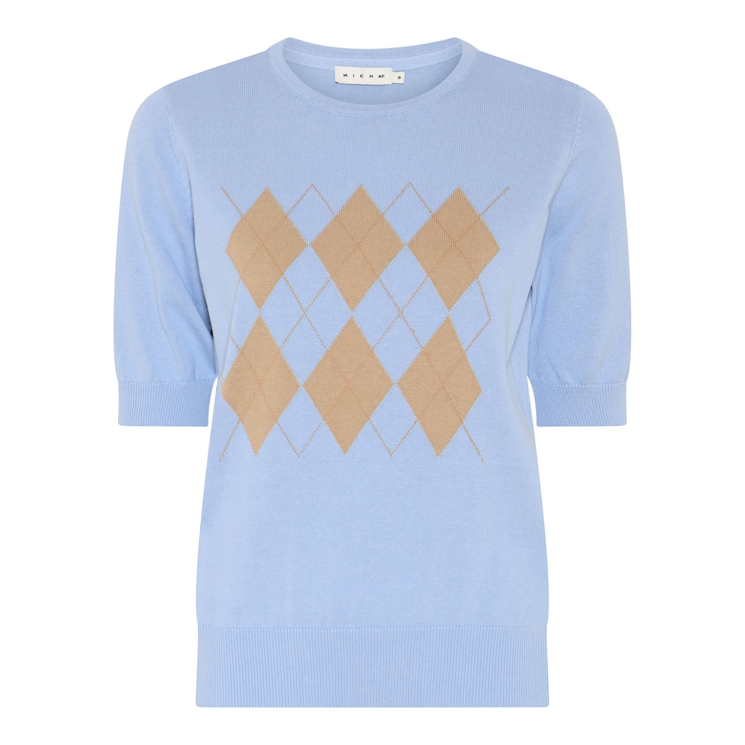 Basic Argyle Knit