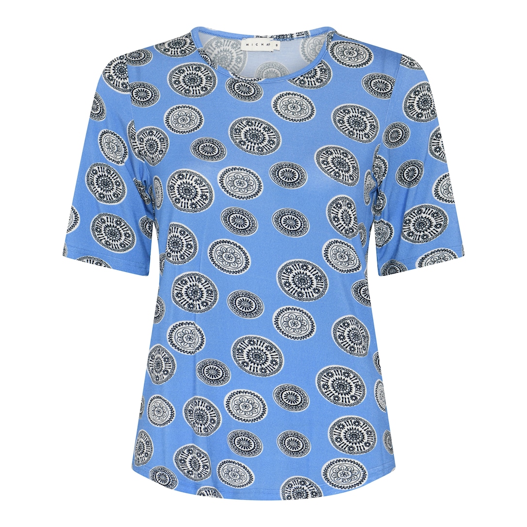Basic Circle Print T-shirt