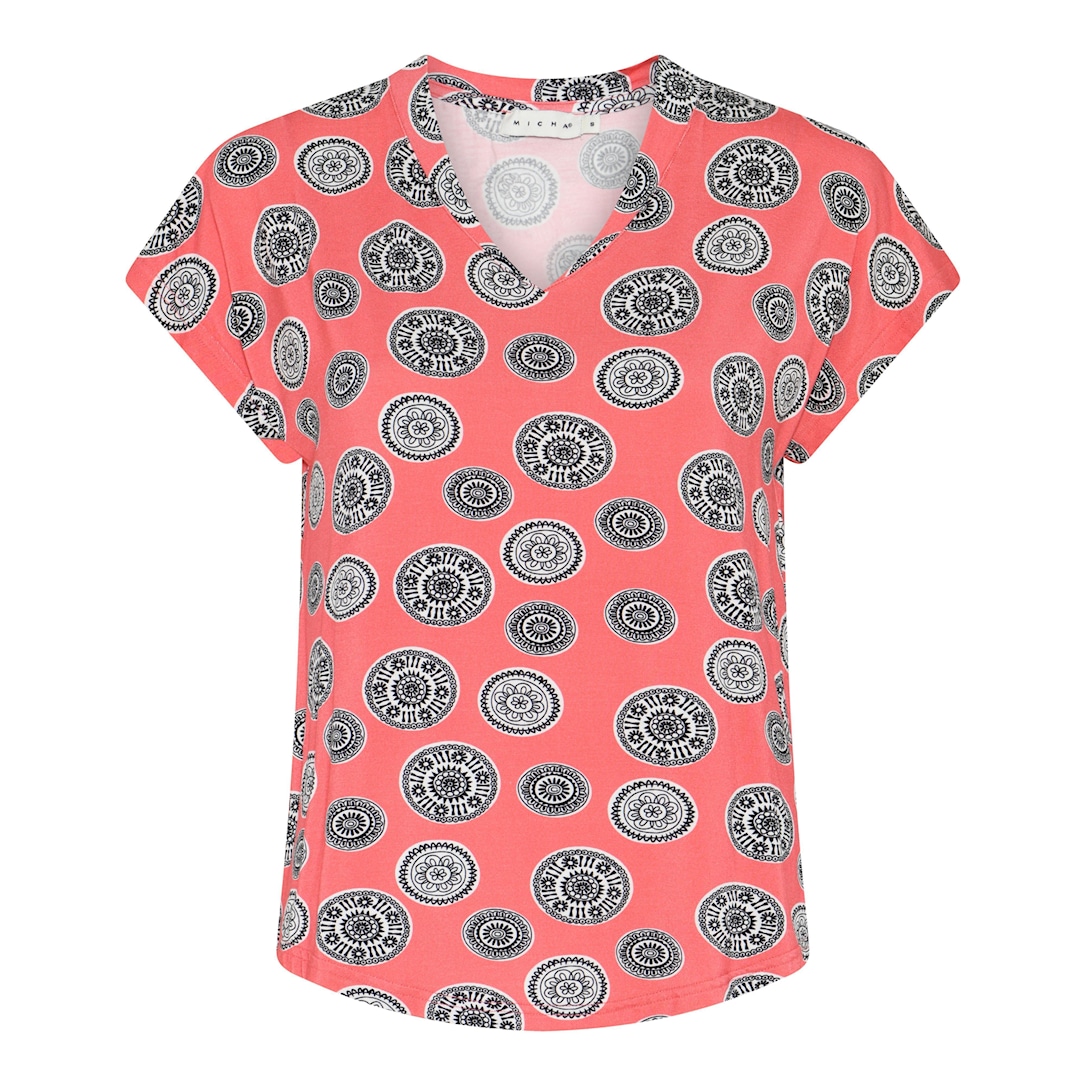 Basic Circle Print T-shirt