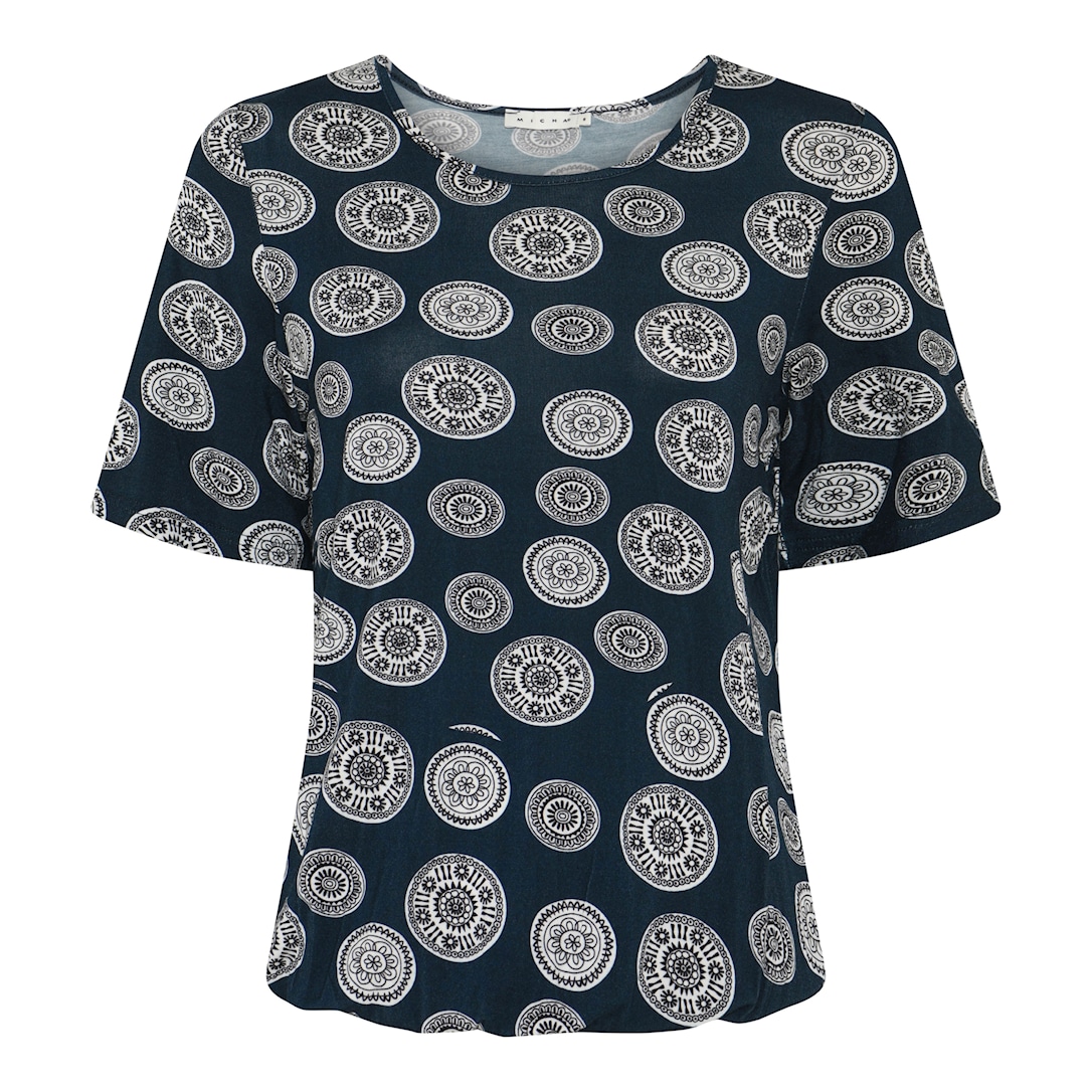 Basic Circle Print T-shirt