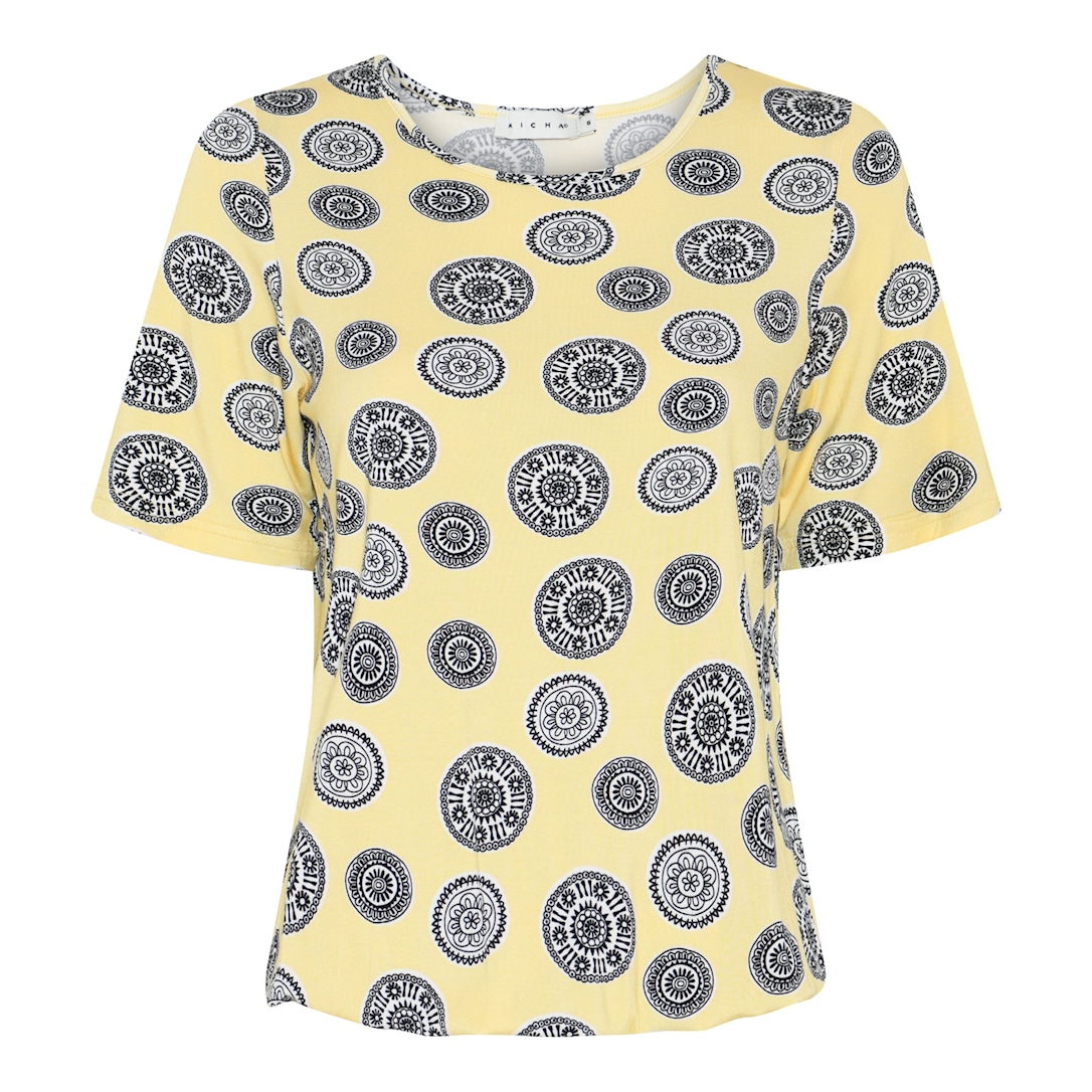 Basic Circle Print T-shirt