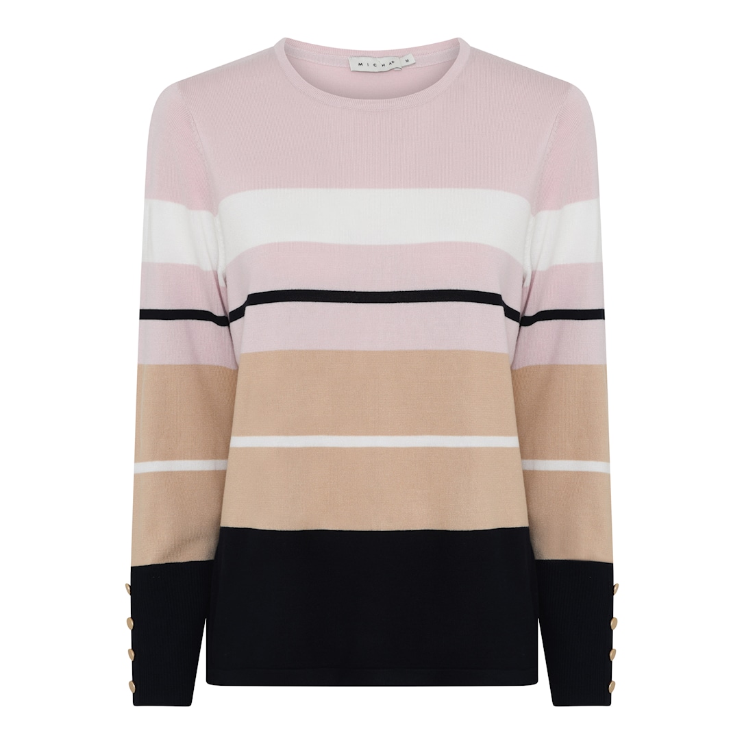 Basic Ecovero AutumnStripeKnit