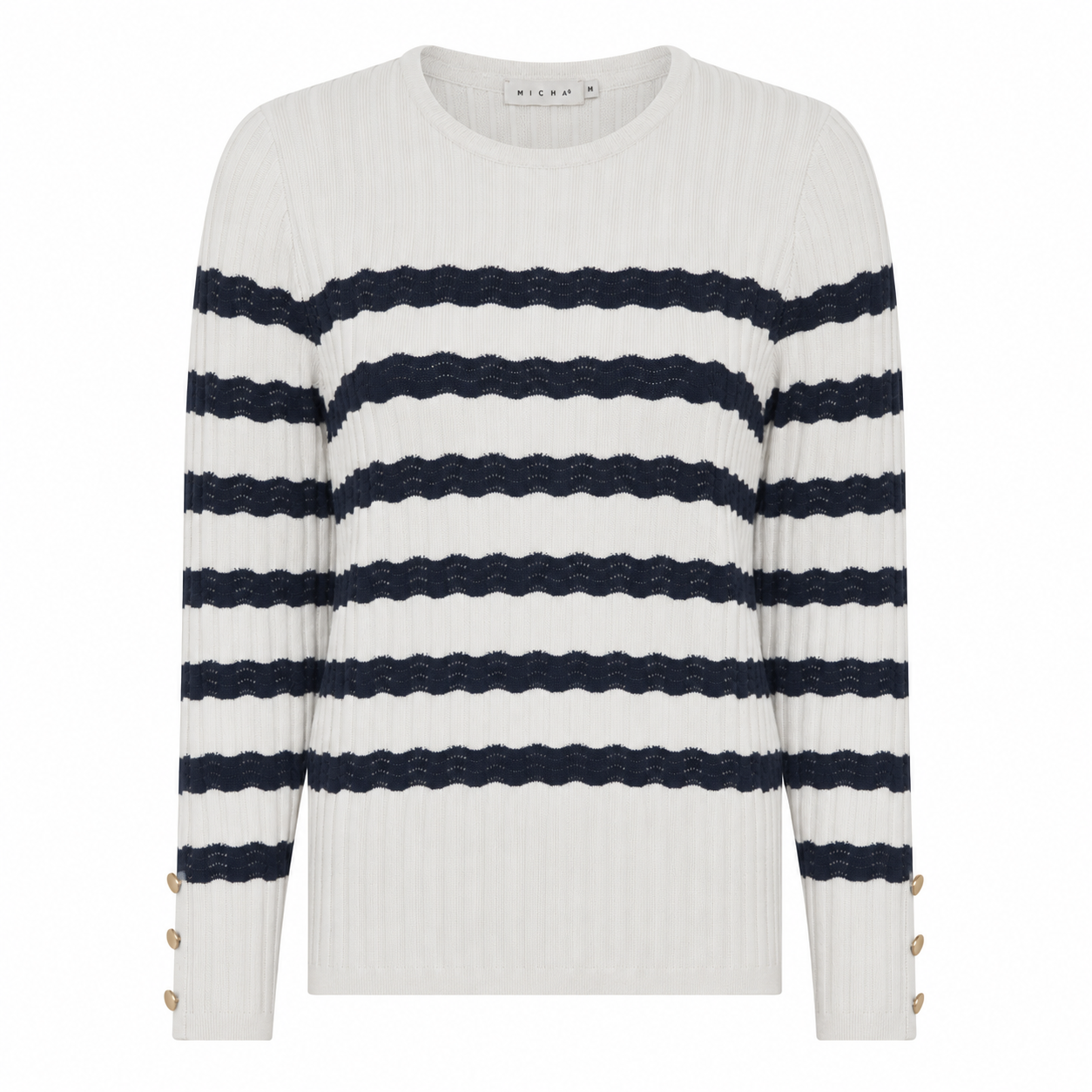 Off white/Navy