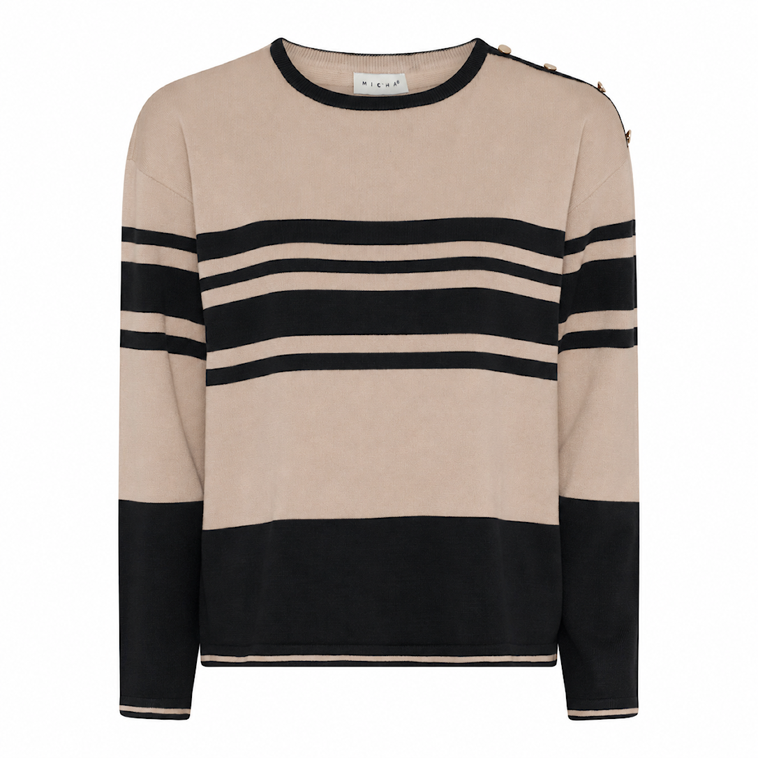Basic Ecovero AutumnStripeKnit