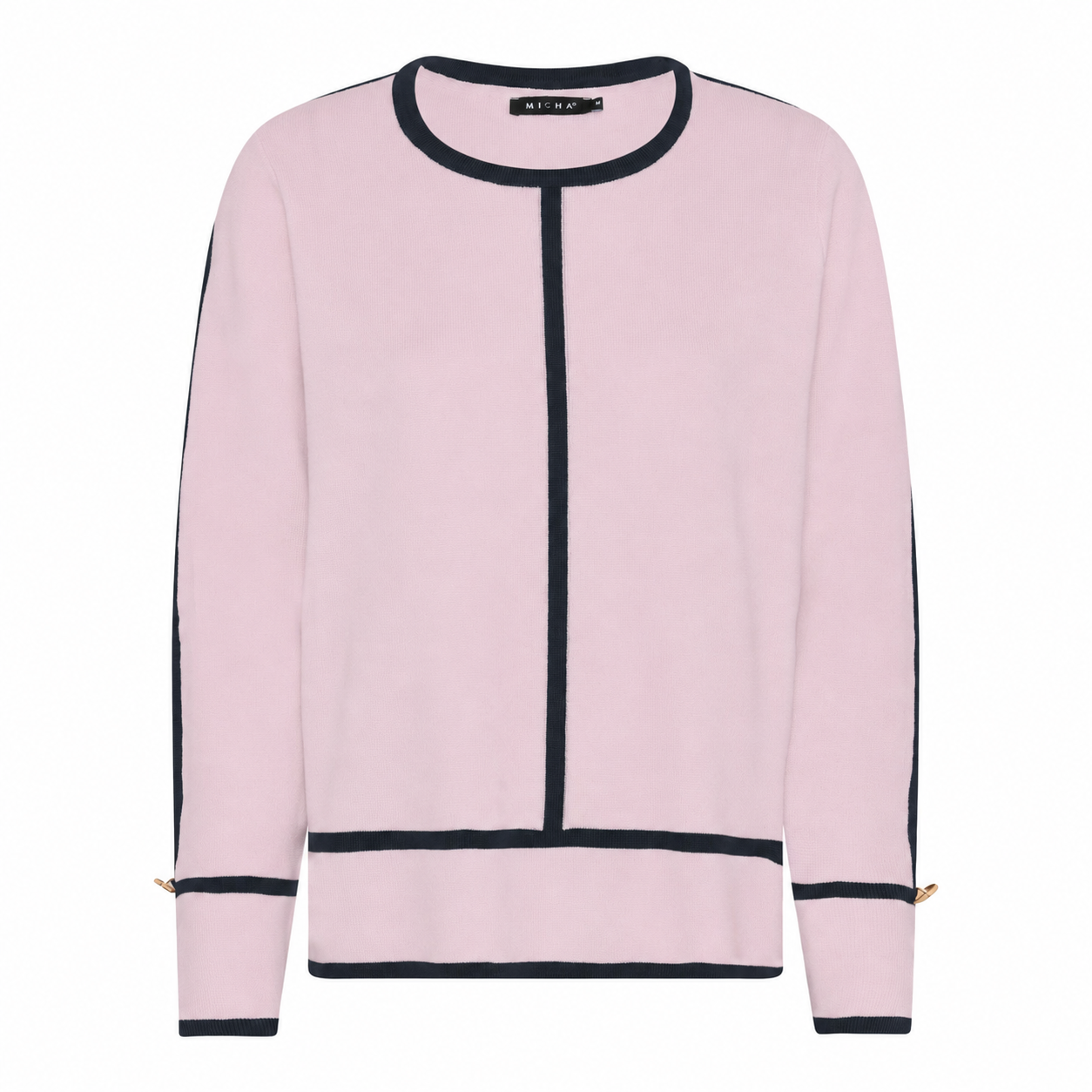 Misty Rose/Navy