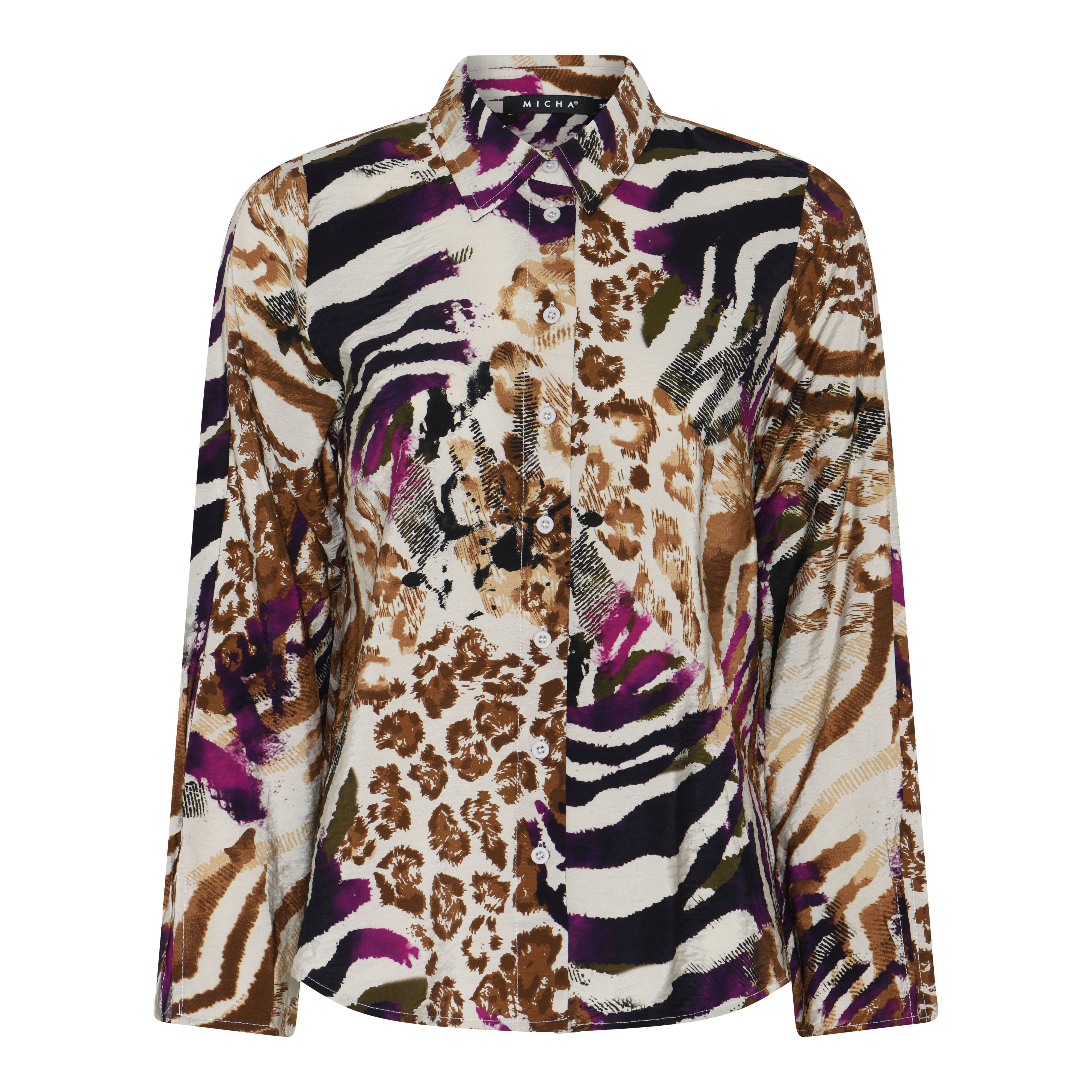 Brown  Jungle print