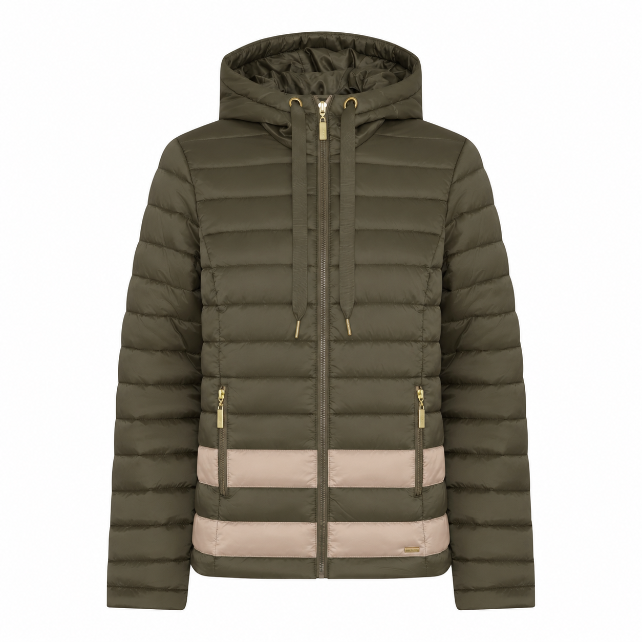 Oliv green/Camel