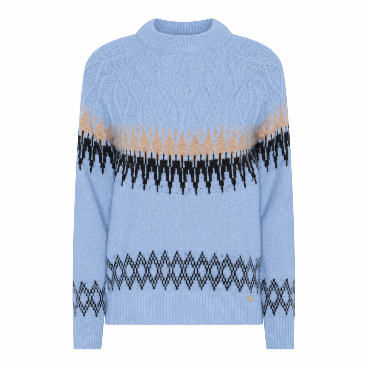 Dusty Blue/Charcoal/Camel