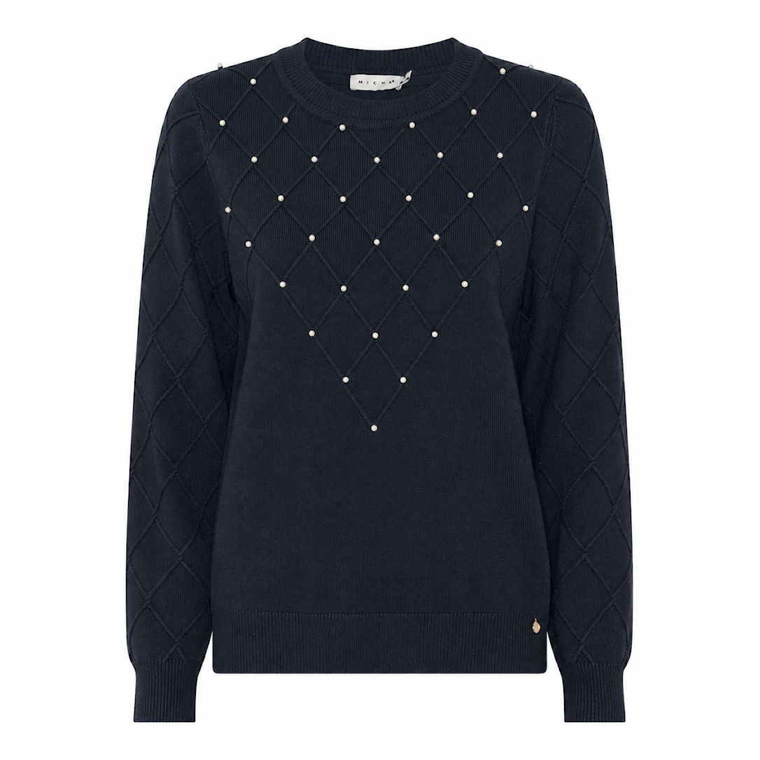 Basic Pearl Detail Knit