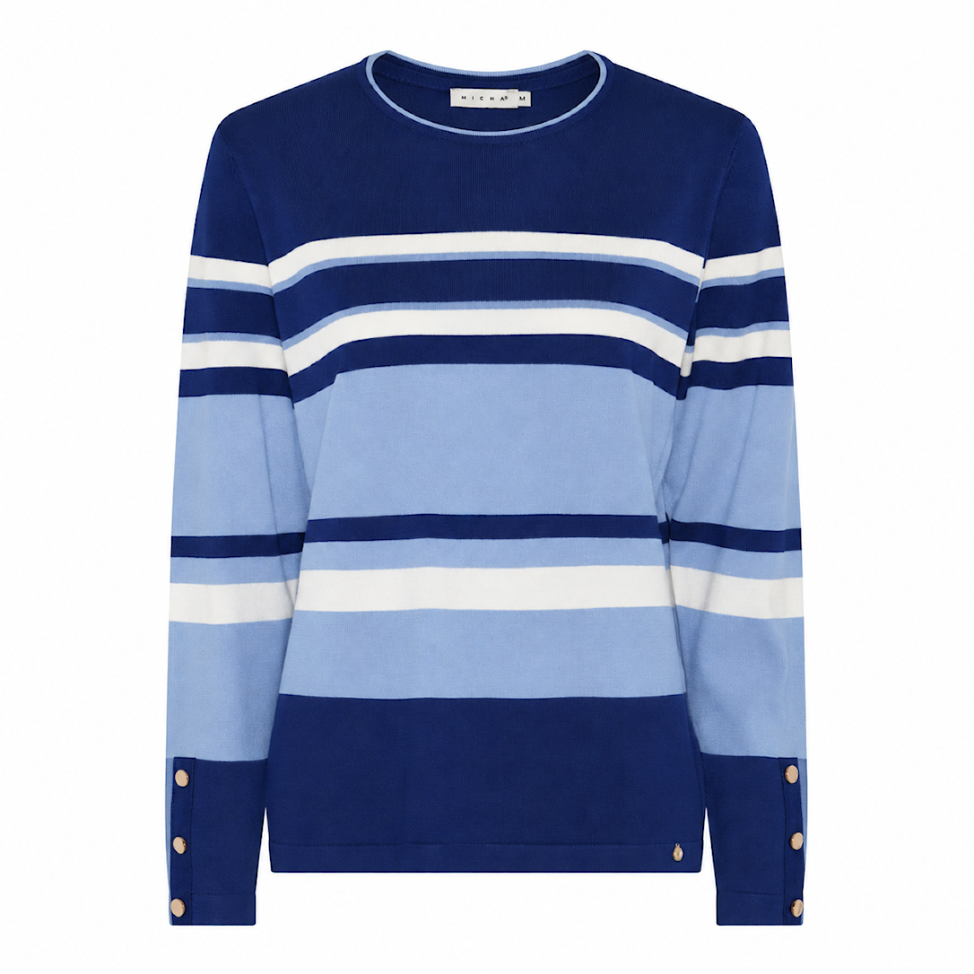Basic Ecovero Stripe Knit