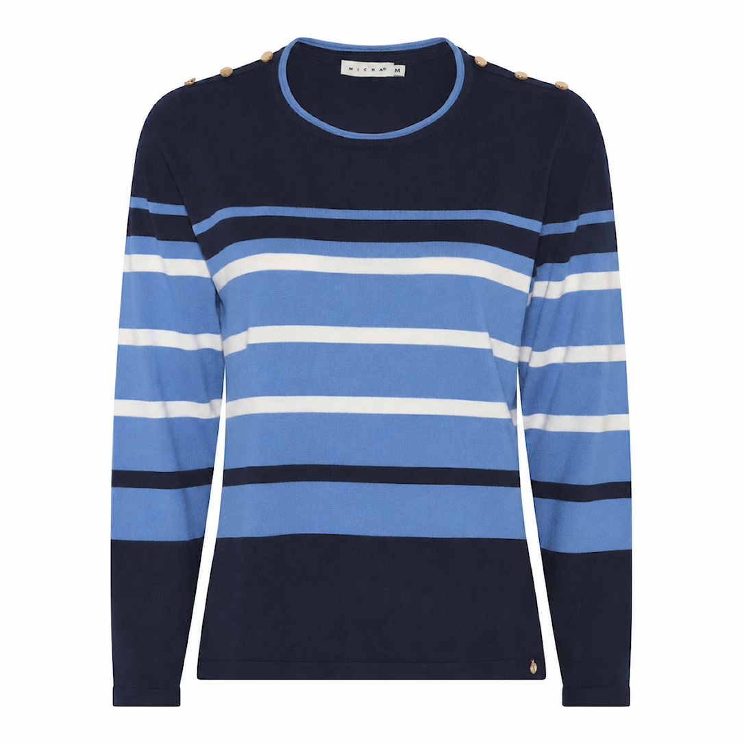 Basic Ecovero Stripe Knit