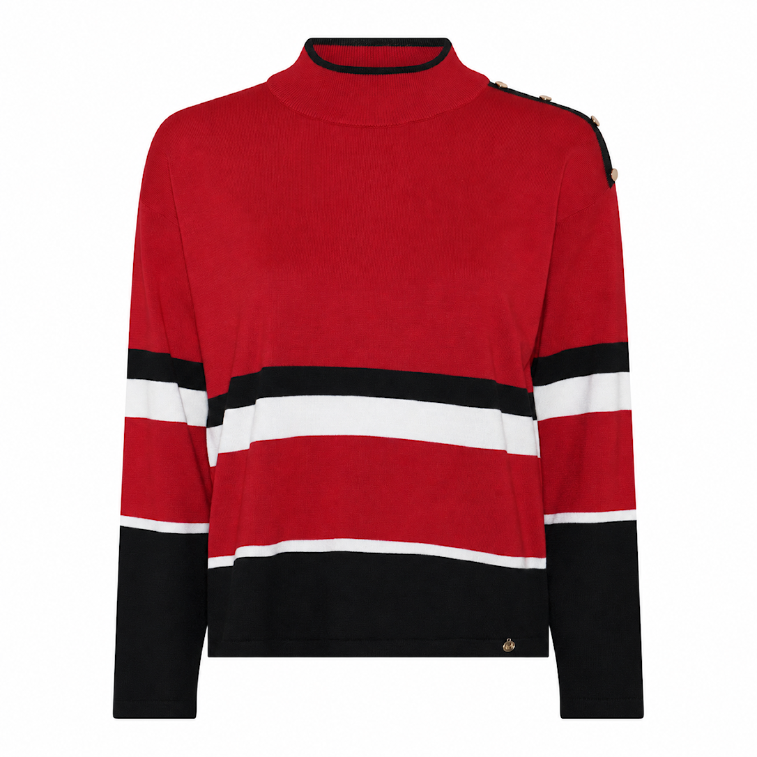 Basic Ecovero Stripe Knit